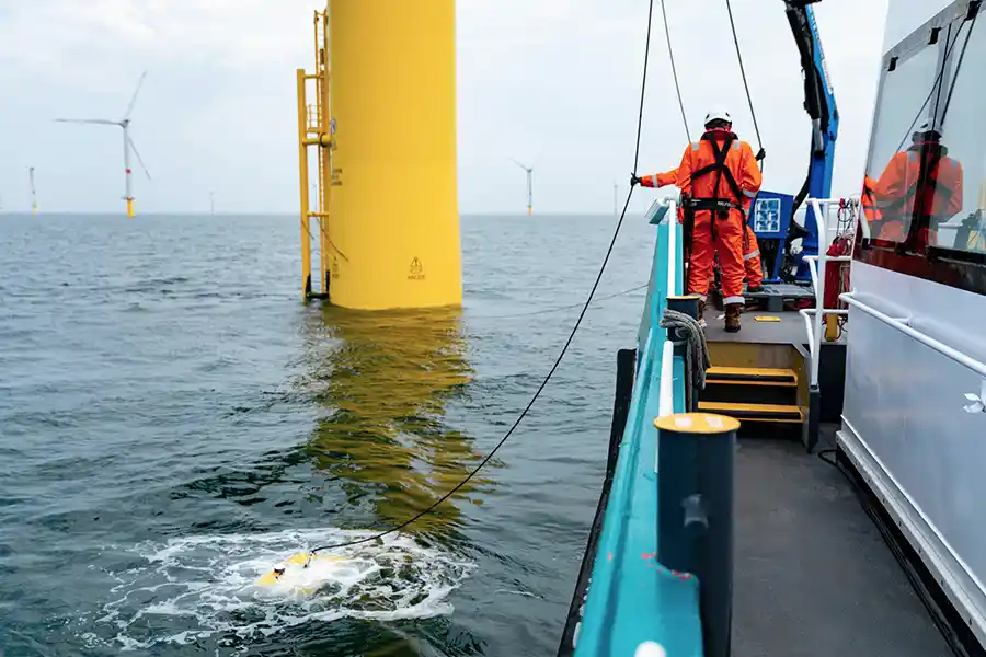 Forssea Robotics Crew Transfer Vessel (CTV)