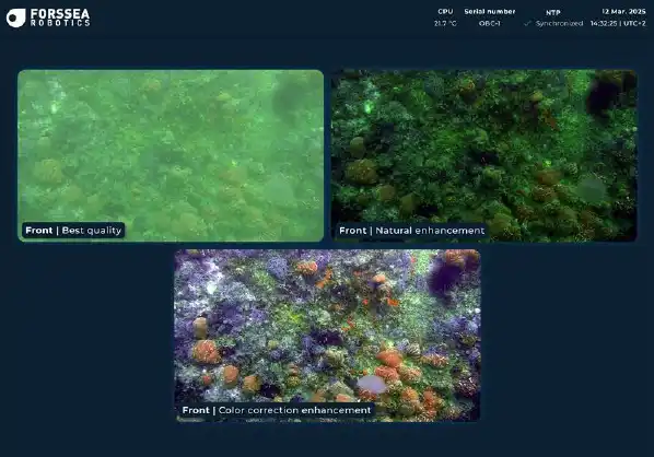 Forssea Robotics Visibility Enhancement