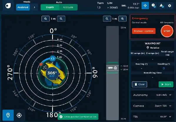 Forssea Robotics Argos Remote Supervision