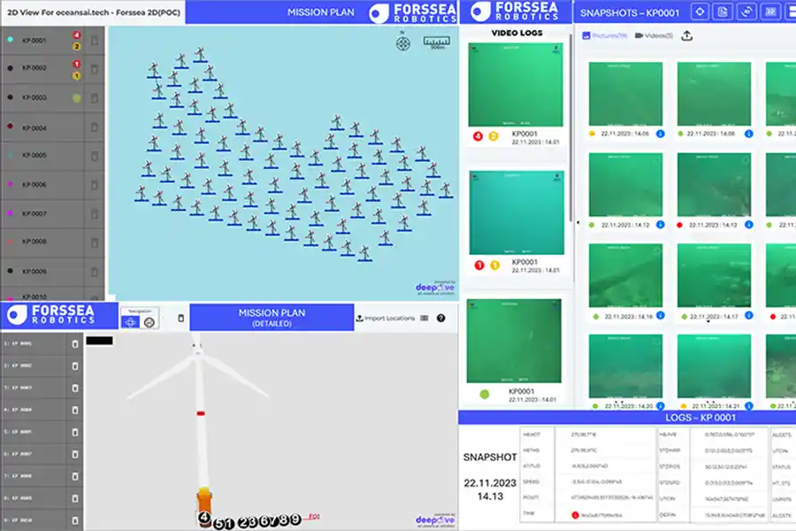Forssea Robotics AI Powered Cloud Platform
