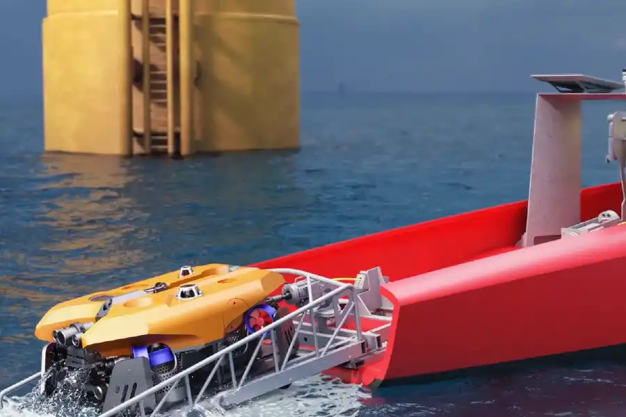 Forssea Robotics Over the Horizon for USV-ROV